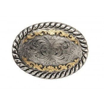 Oval Embossed Heavy Rope Buckle