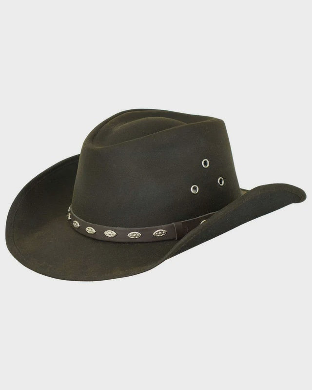 Outback Trading Badlands Oilskin Hat