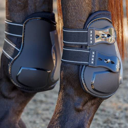  Horse Tendon Boots, 2Pcs Horse Front Leg Boots PU Shell, Horse  Front Hind Boots Neoprene Linner Adjustable for Horse Protection Leg  Guard(M-Blue) : Pet Supplies